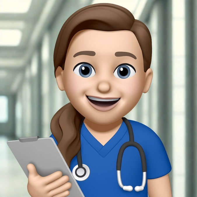 Apprenti en santé qui sourit