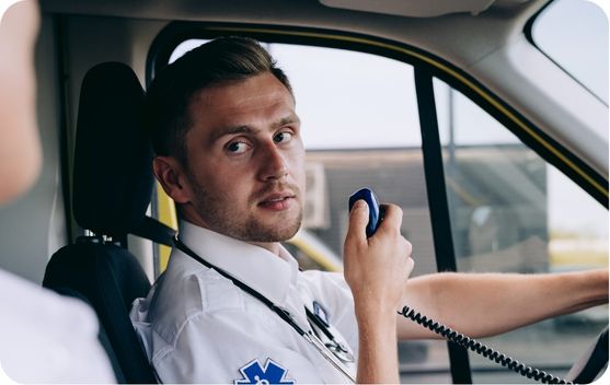 Ambulancier en formation en apprentissage avec le CERFAH